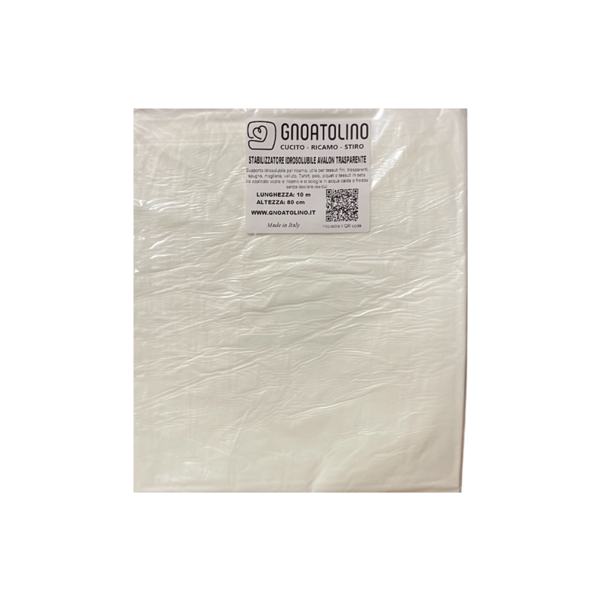 AVALON idrosolubile Stabilizzatore Ricamo Pellicola Trasparente