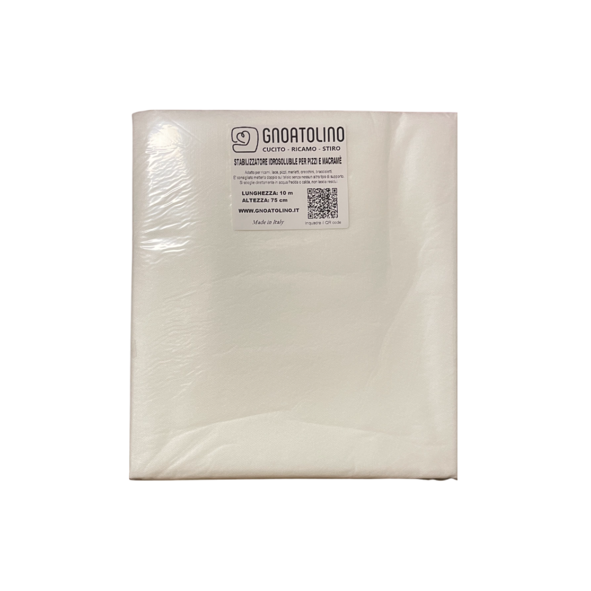 Stabilizzatore Idrosolubile Bianco – per Pizzi, Macramè e Ricami Lace