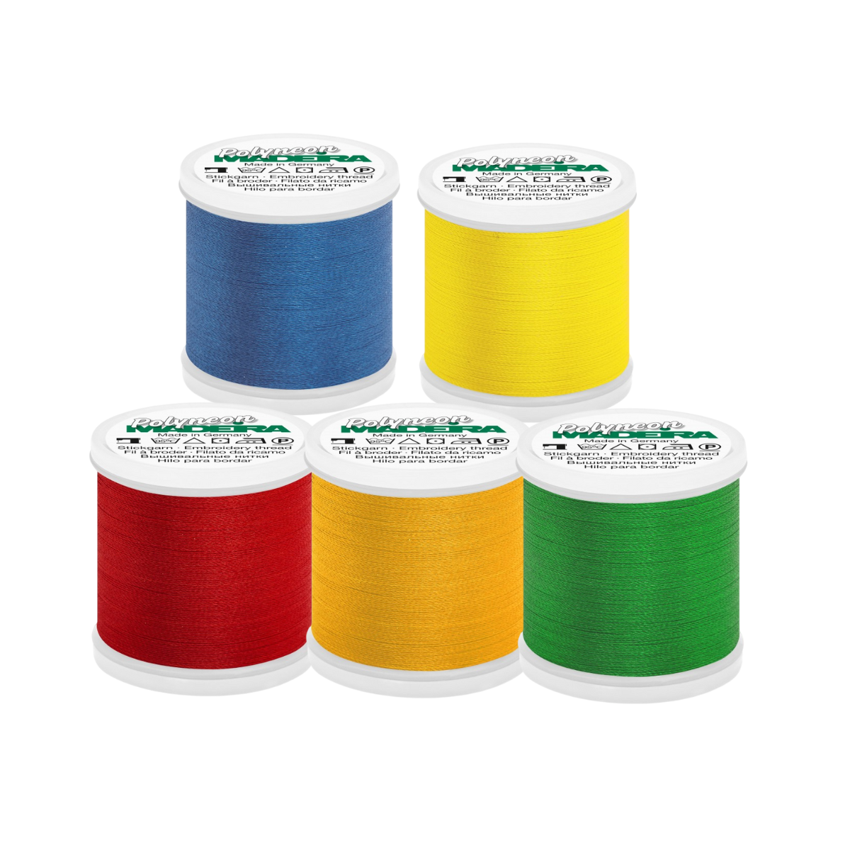 Madeira Polyneon Starter Kit da 5 Rocchettini