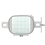 Brother Telaio per Ricamo / Quilting 200 x 200 mm Senza Bordi PR