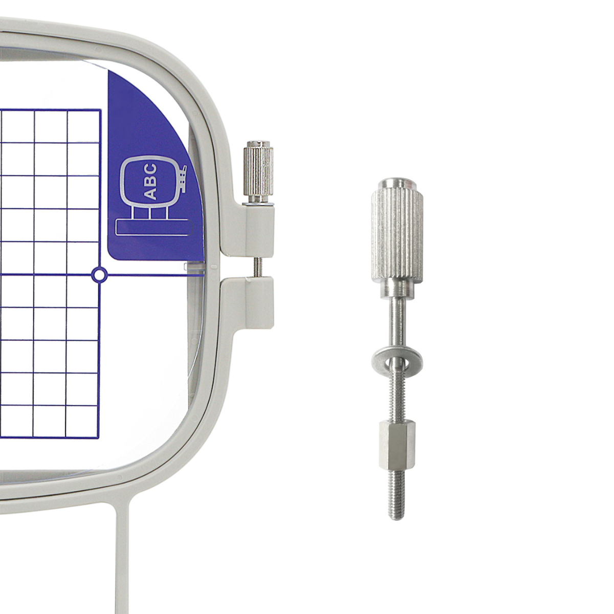 Brother Vite con dado per telaio da ricamo – dritta